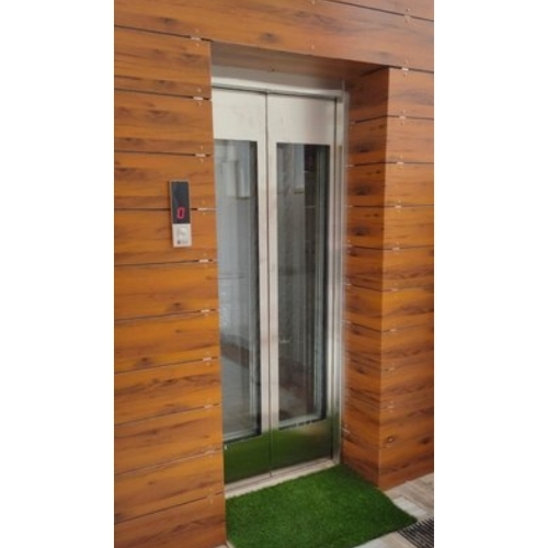 Stainless Steel Glass Residential Elevator