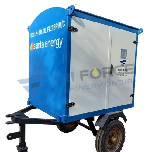 Transformer oil filter machine 