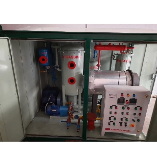 Transformers oil filtration machine