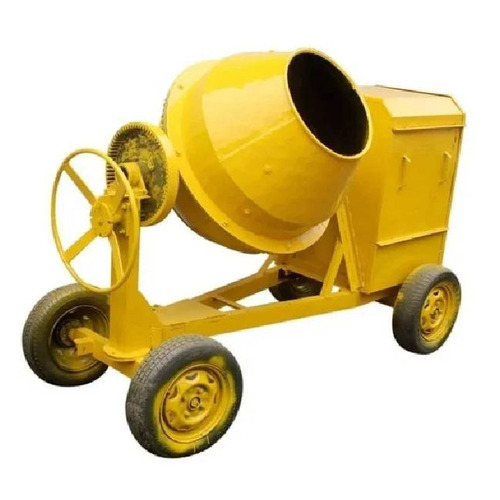Yellow Concrete Mixer Machine