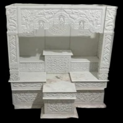 28inch Makrana White Marble Temple