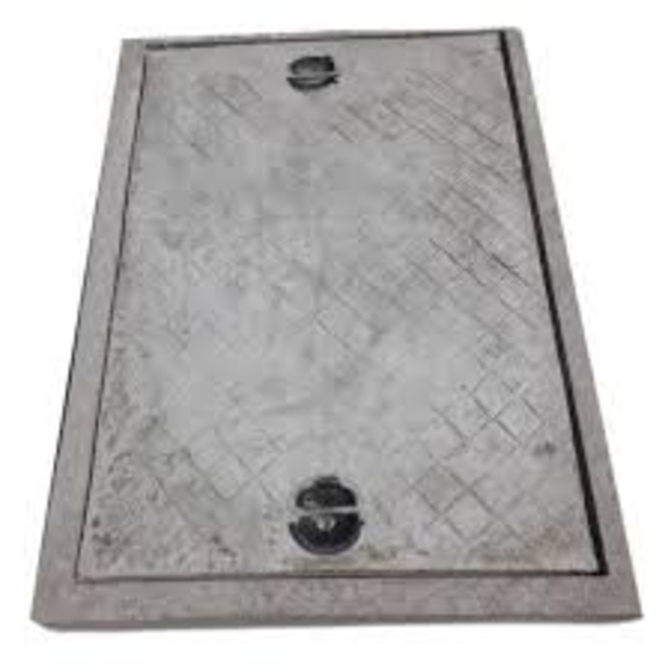 Gray Rcc Drain Cover