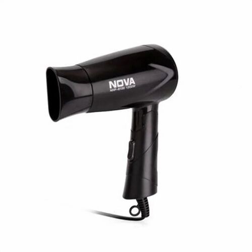 Black Nova Hair Dryer - Material: Plastic