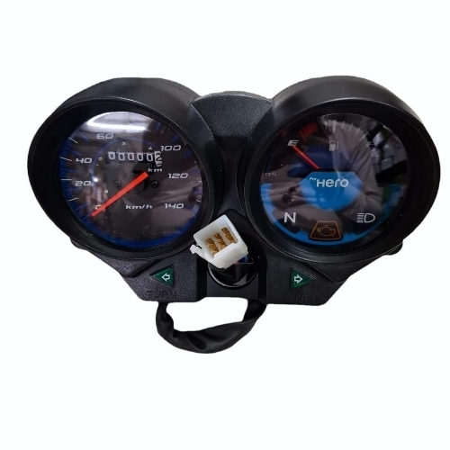 Motorcycle speedometer cover
