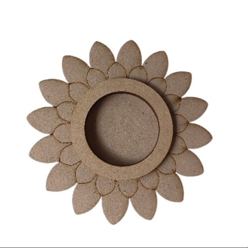 Tealight Holder - Color: Brown