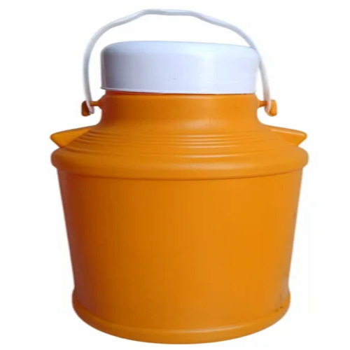 6 L Orange Plastic Milk Can