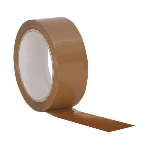Brown Adhesive Tape - Material: Plastic
