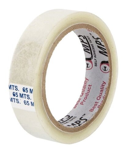 Cello Tape - BOPP Plastic 3 Inch Size White Color | Double-Sided Self-Adhesive Tear-Resistant Water-Resistant Eco-Friendly Smooth Finish