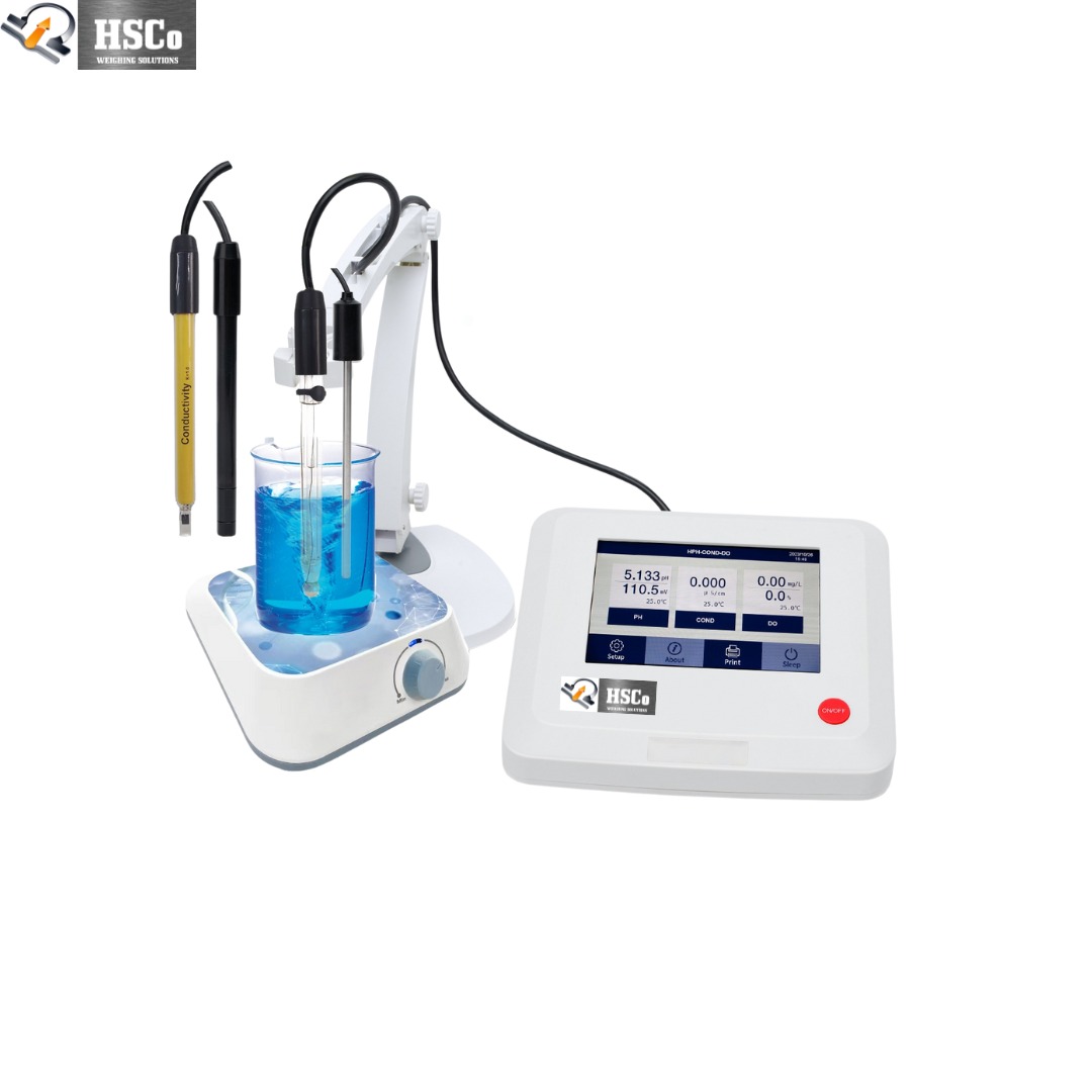 Desktop Type Ph And Conductivity Meters Touch Screen Type