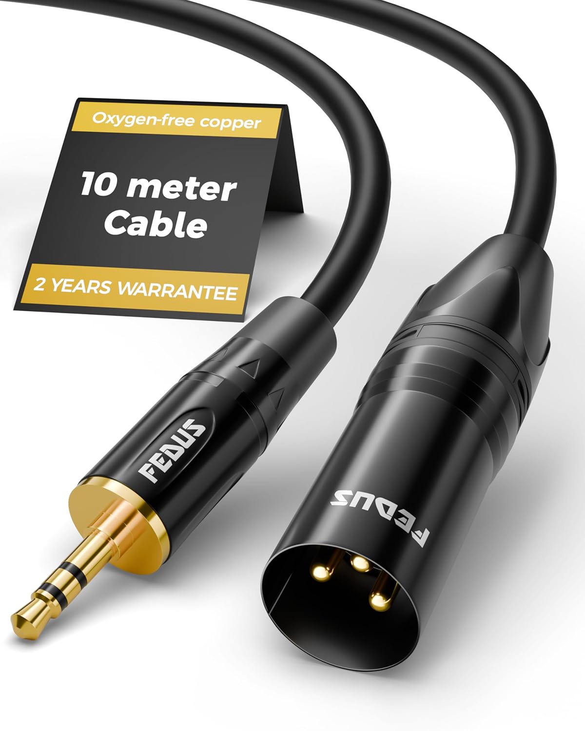 Fedus Stagepro 10 Meter 3.5mm To Xlr Balanced Cable Adapter