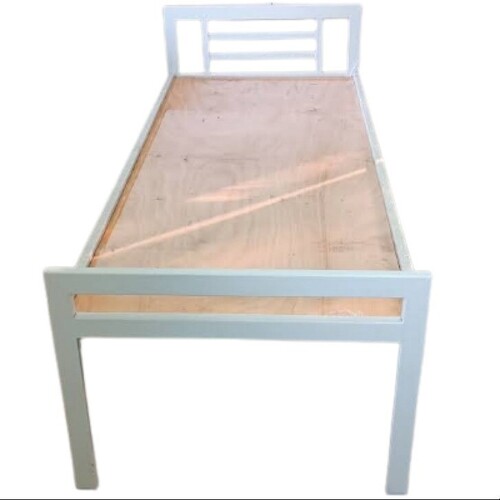 Hostel Wooden And Metal Bed