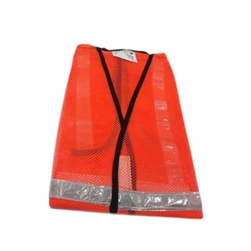 Nylon Orange Reflective Safety Vest