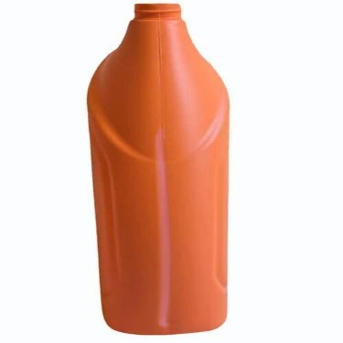Orange Plastic Oil Container