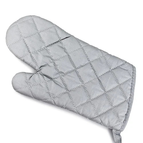 Plain Oven Hand Gloves - Color: .