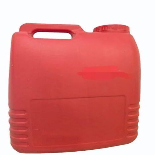 Red Plastic Oil Can