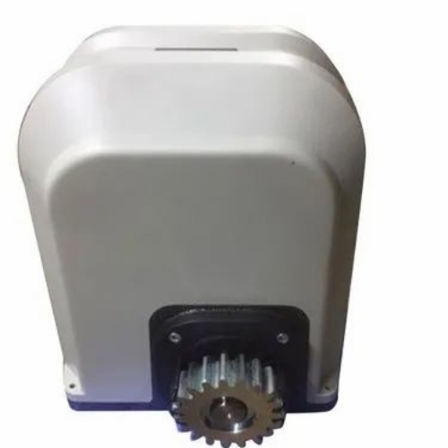 Silver Sliding Gate Motor