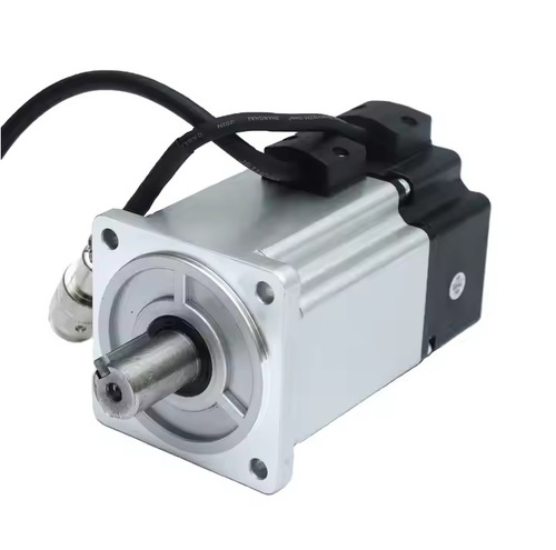 220 VAC 48VDC Servo Motor 3000 RPM High Torque 0.75 KW 80 Flange Servo Motor Kit With Driver