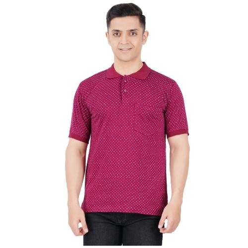Cotton Half Sleeve Polo T Shirt