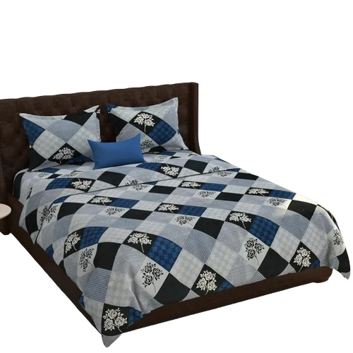 Designer 3d Double Bed Sheet
