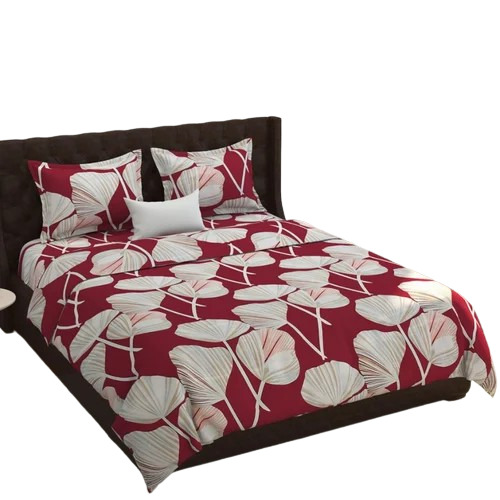 Floral Print Double Bedsheet