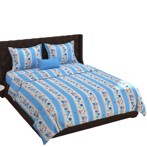 floral bed sheet