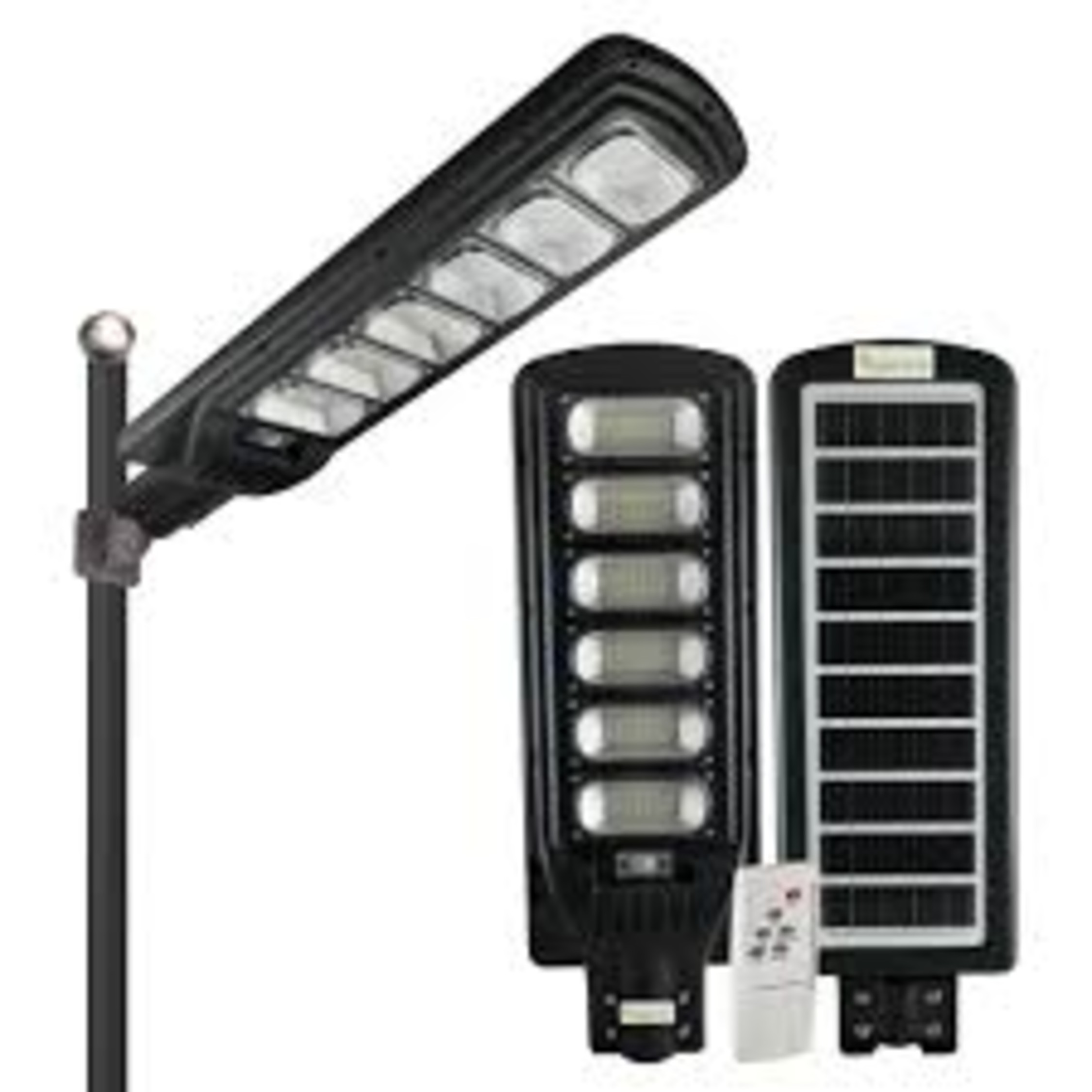 18W Led Street Light - Color: Black & White