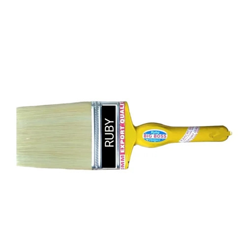 6 Inch Yellow Paint Brush