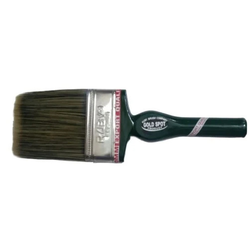 Green Paint Brush - Handle Material: Plastic