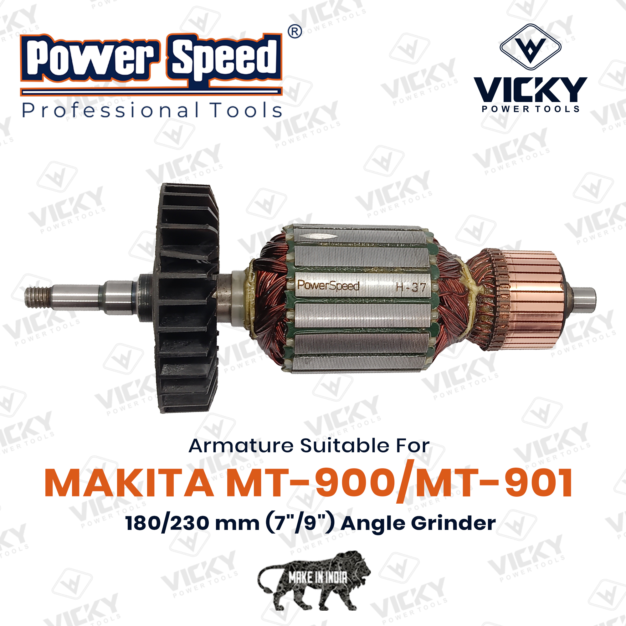 Makita MT-900/MT-901 Armature By PowerSpeed