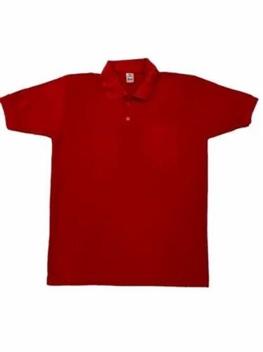 Men Red Color T Shirt