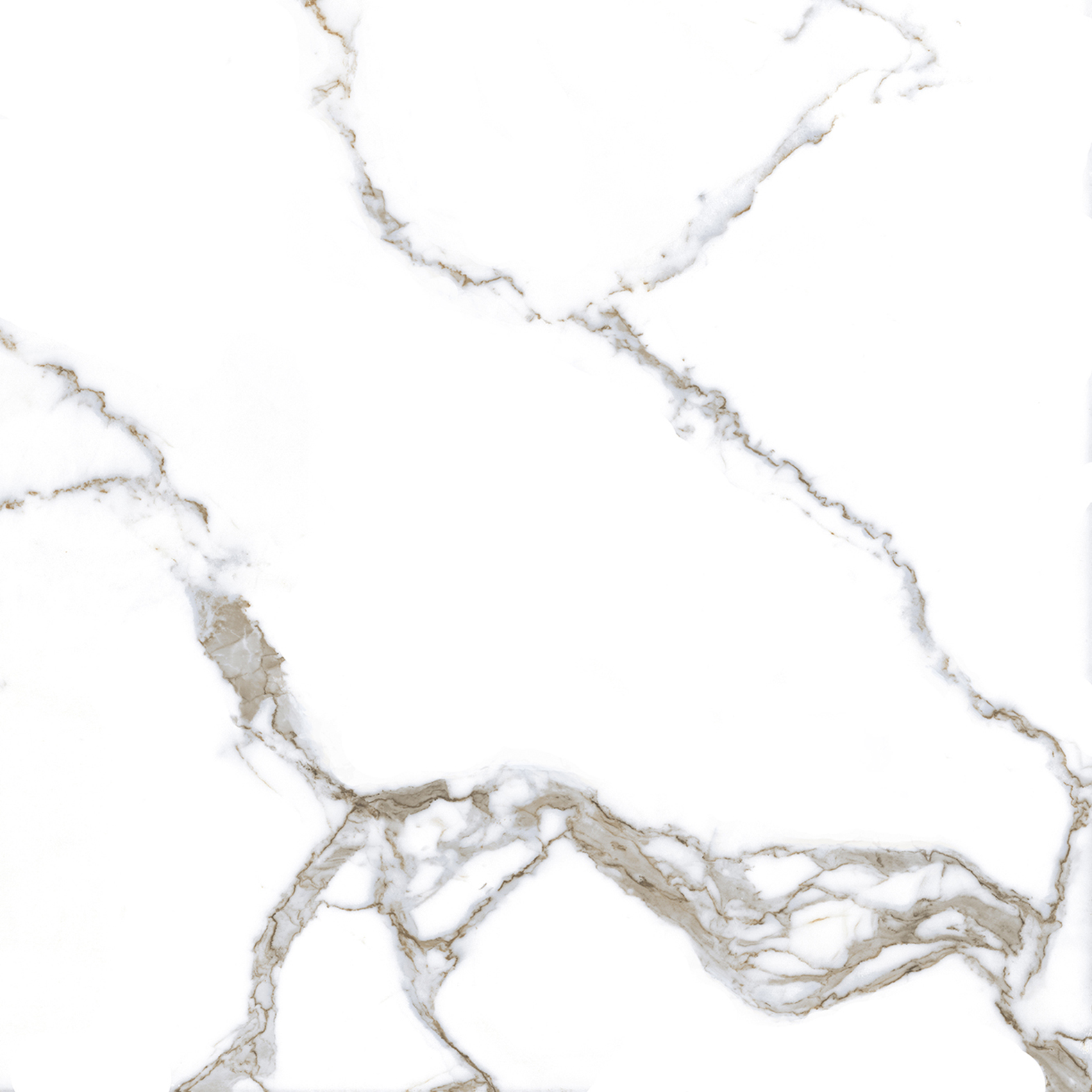 Square White Porcelain Floor Tile