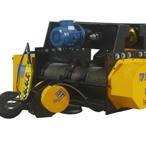 Wire Rope Hoist - Durable Yellow Electric 415V, 50HZ | High Load Capacity, Heavy-Duty Motor, Precision Control, Overload Protection, Safety Latch Hook