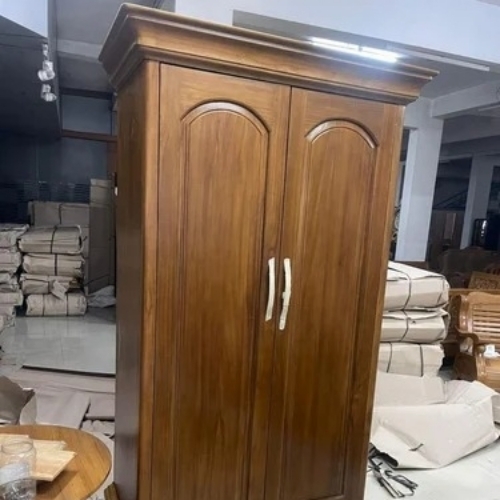 Wooden wardrobe