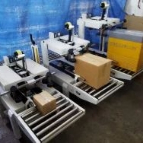 Carton Box Tapping Machine