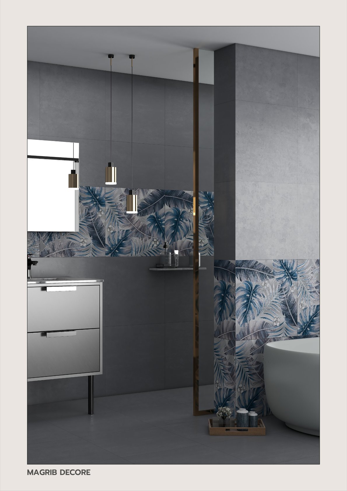 Faded Tone Tile