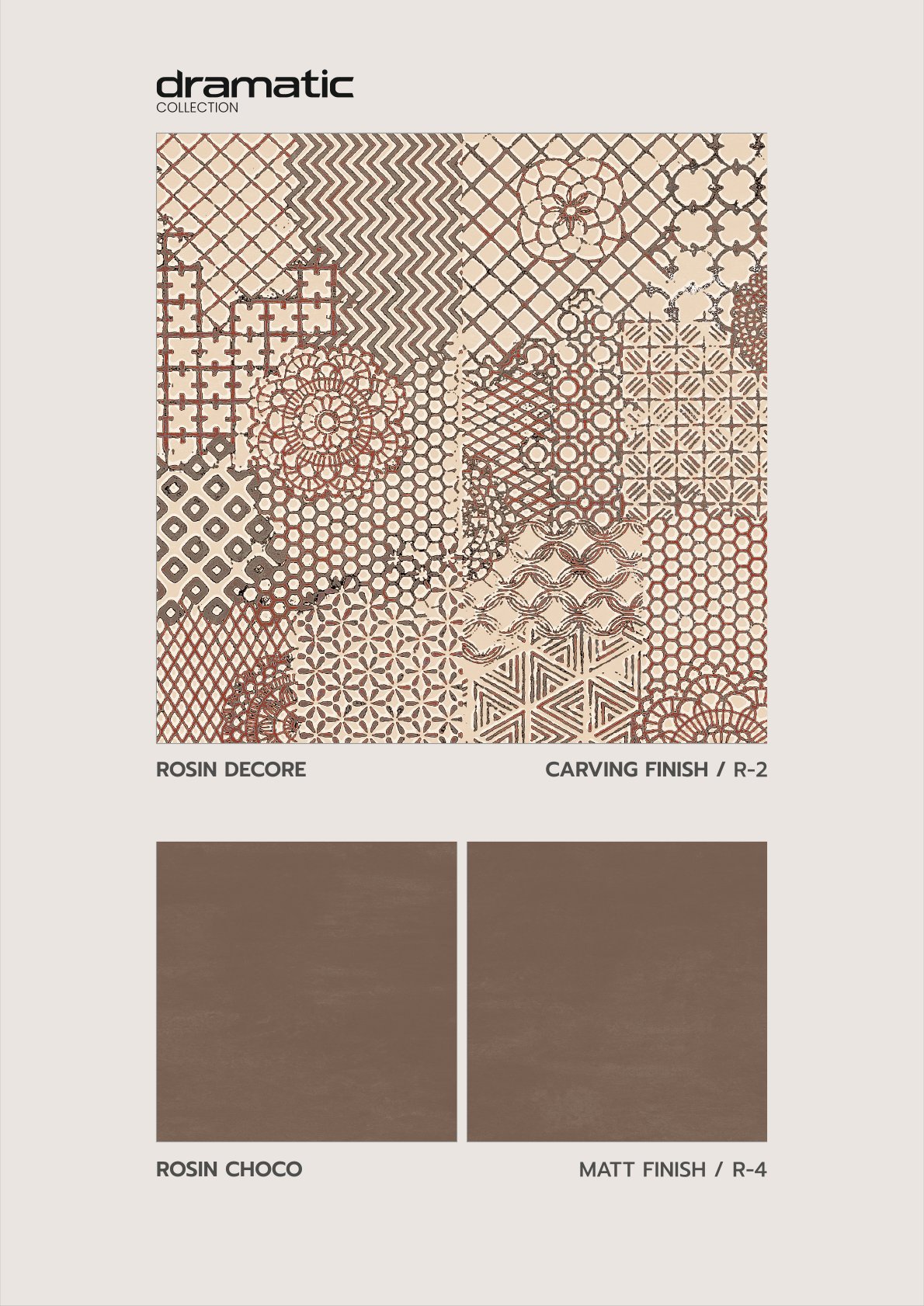 High Contrast Porcelain Tile