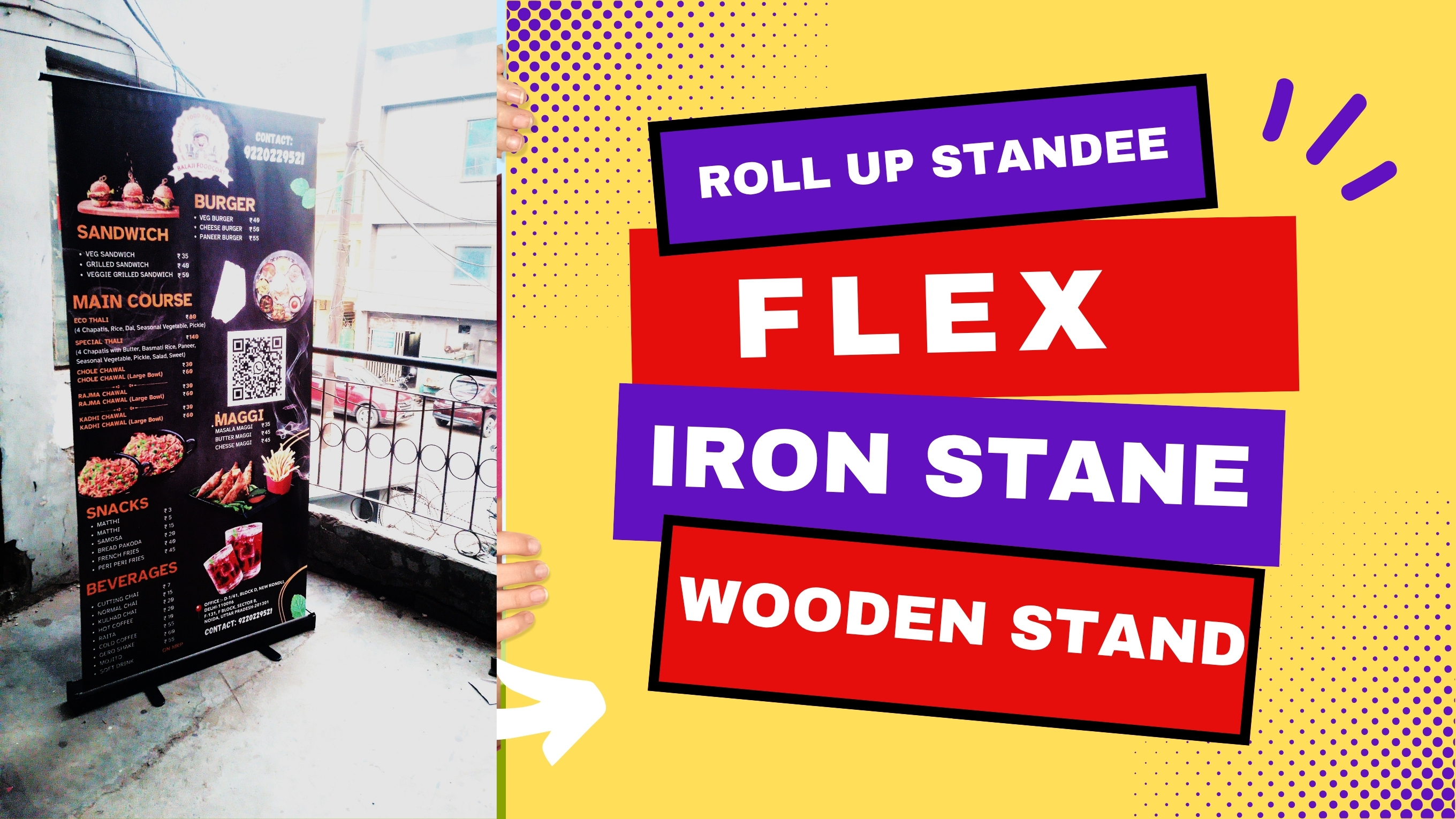 Printed Roll Up Standee