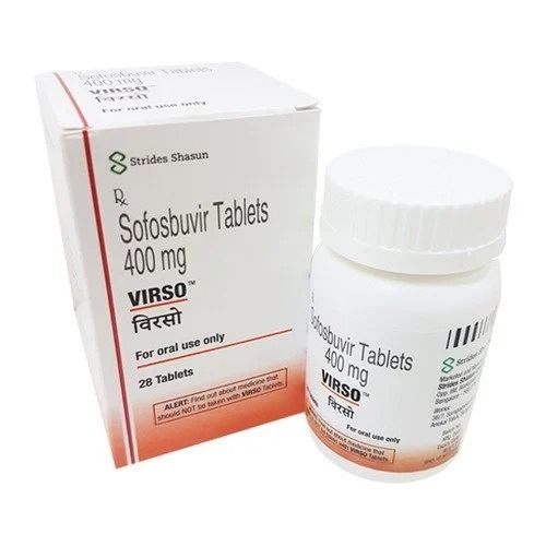 Sofosbuvir Tablets 400Mg - Expiration Date: 3 Years