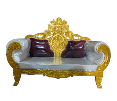 2 Seater White Wedding Sofa