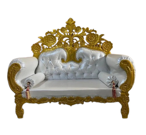 Brass White Wedding Sofa