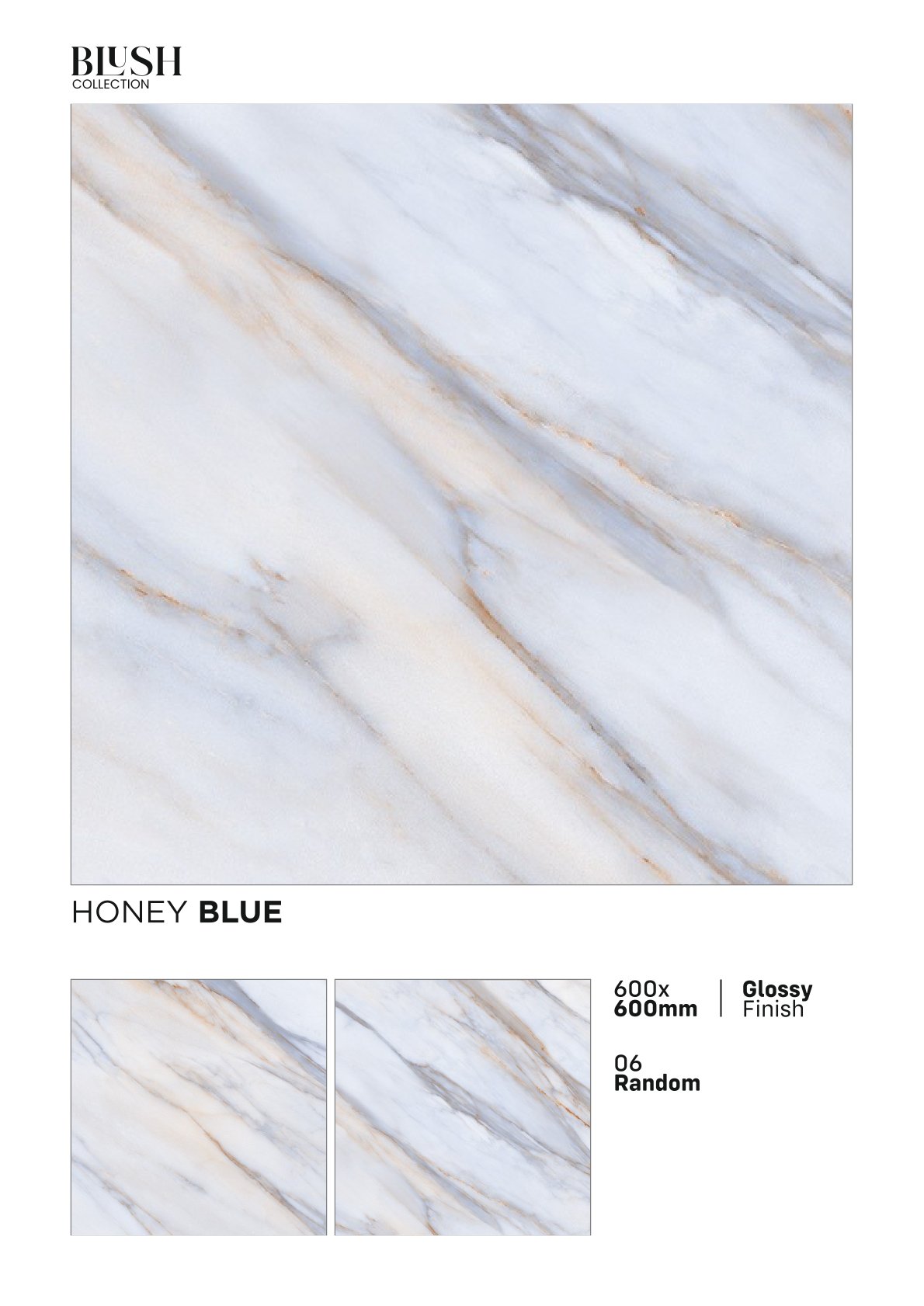 Chic Style Floor Tiles - Color: Customized