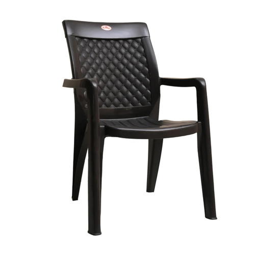 Copper Brown Plastic Outdoor Chair