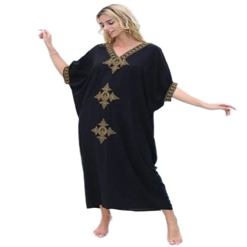 Embroidery Casual Maxi Dress