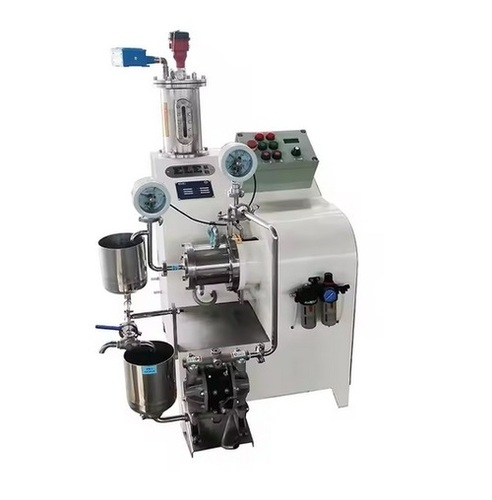 ESW-1.0 Horizontal Lab Sand Milling Machine Bead Mill Membrane Pump Circulation Work Coating Motor Gear Bearing for Chemicals