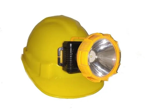 Hdpe Rechargeable Led Safety Helmet