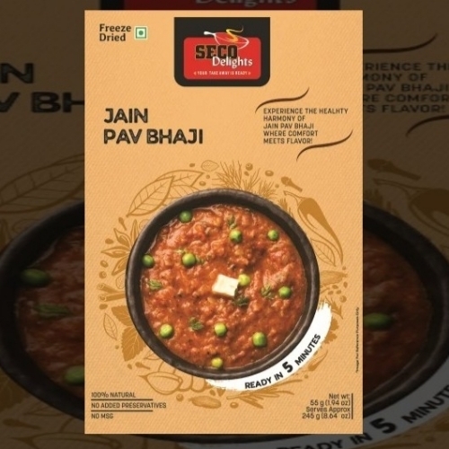 Jain Pav Bhaji Ready To Eat Food
