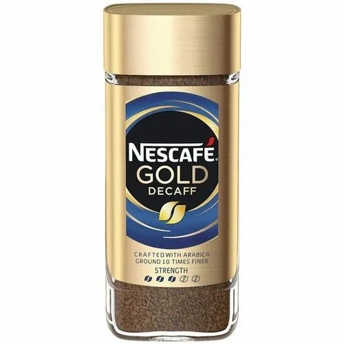 Nescafe Gold Decaff Instent Coffee Jar