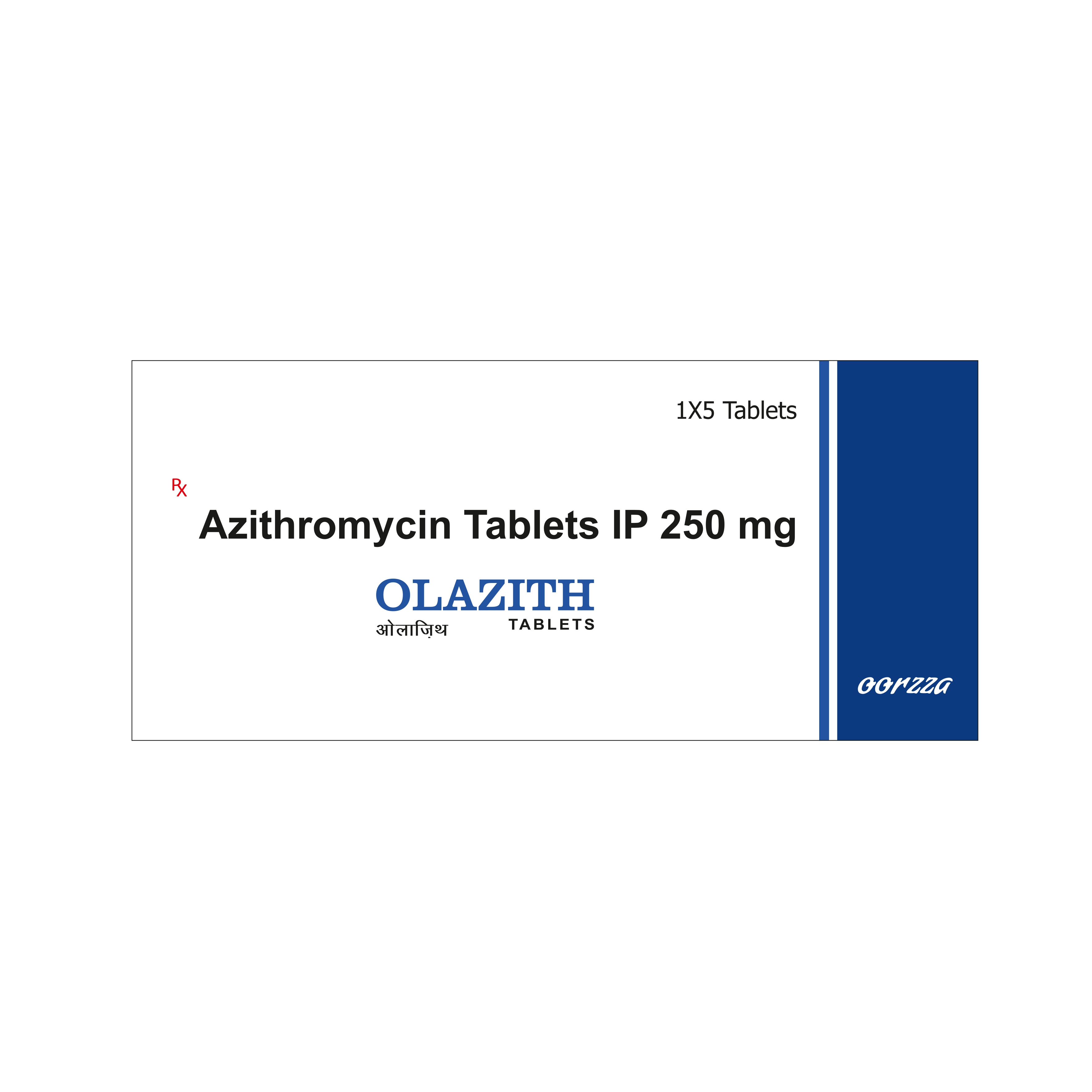 Olazith Azithromycin 250mg Tablets
