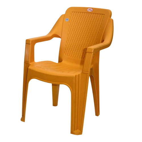 Polished Plastic Outdoor Chair