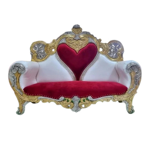 Sheesham Wood Two Seater Wedding Sofa